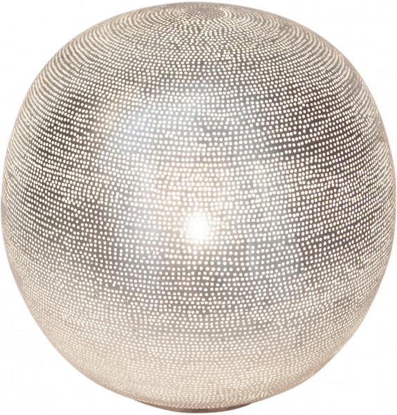 Lampe De Table - Ball - Filisky - M - Argent - Zenza