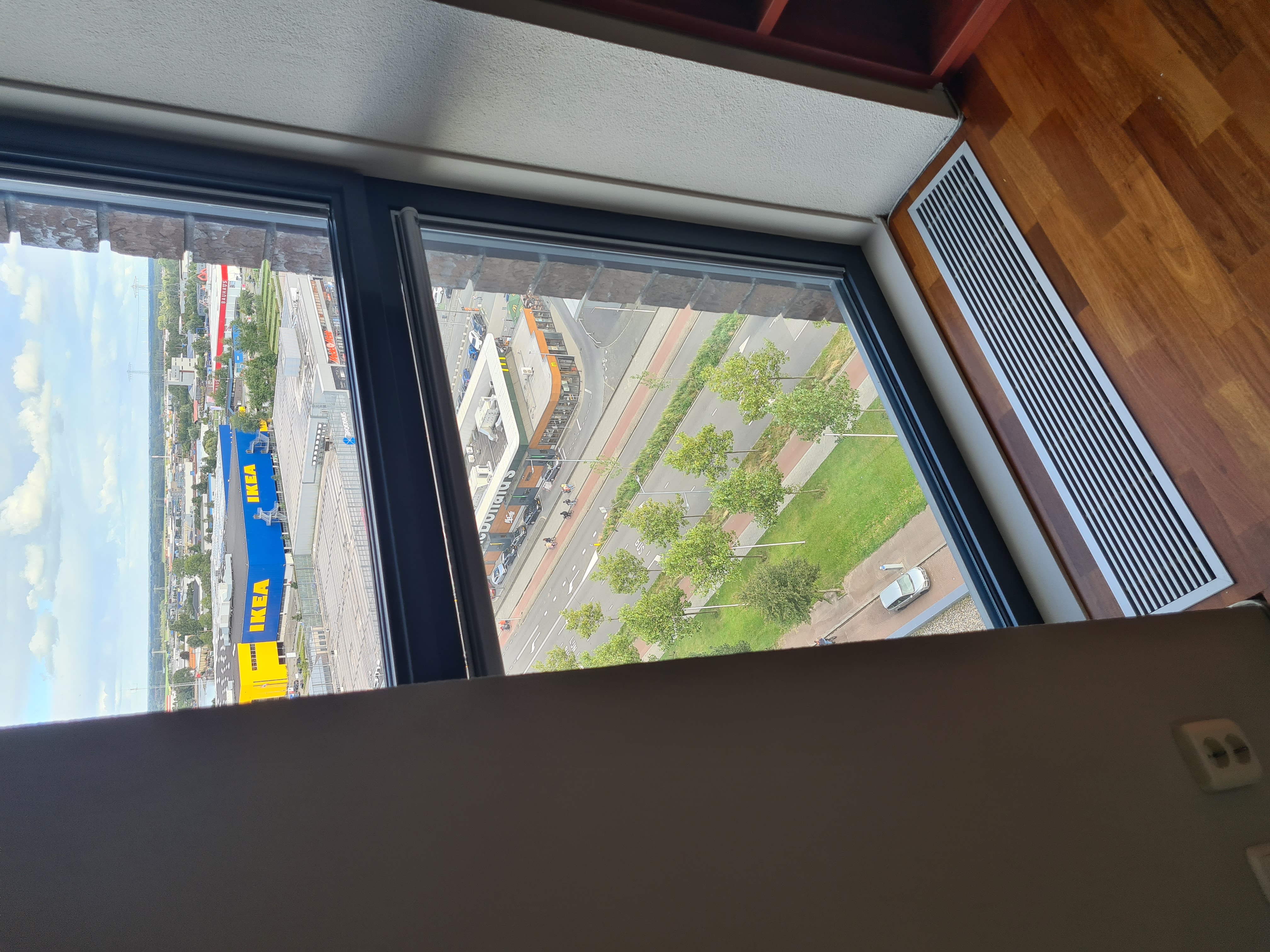 Op zo een grote hoogte hebben wij niet vaak gewerkt. Alles lijkt zoveel anders vanuit de 'lucht'!