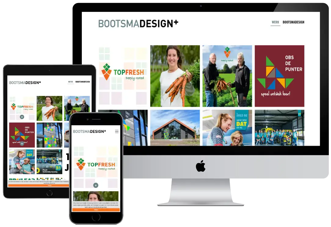 Website Bootsma Design Logo