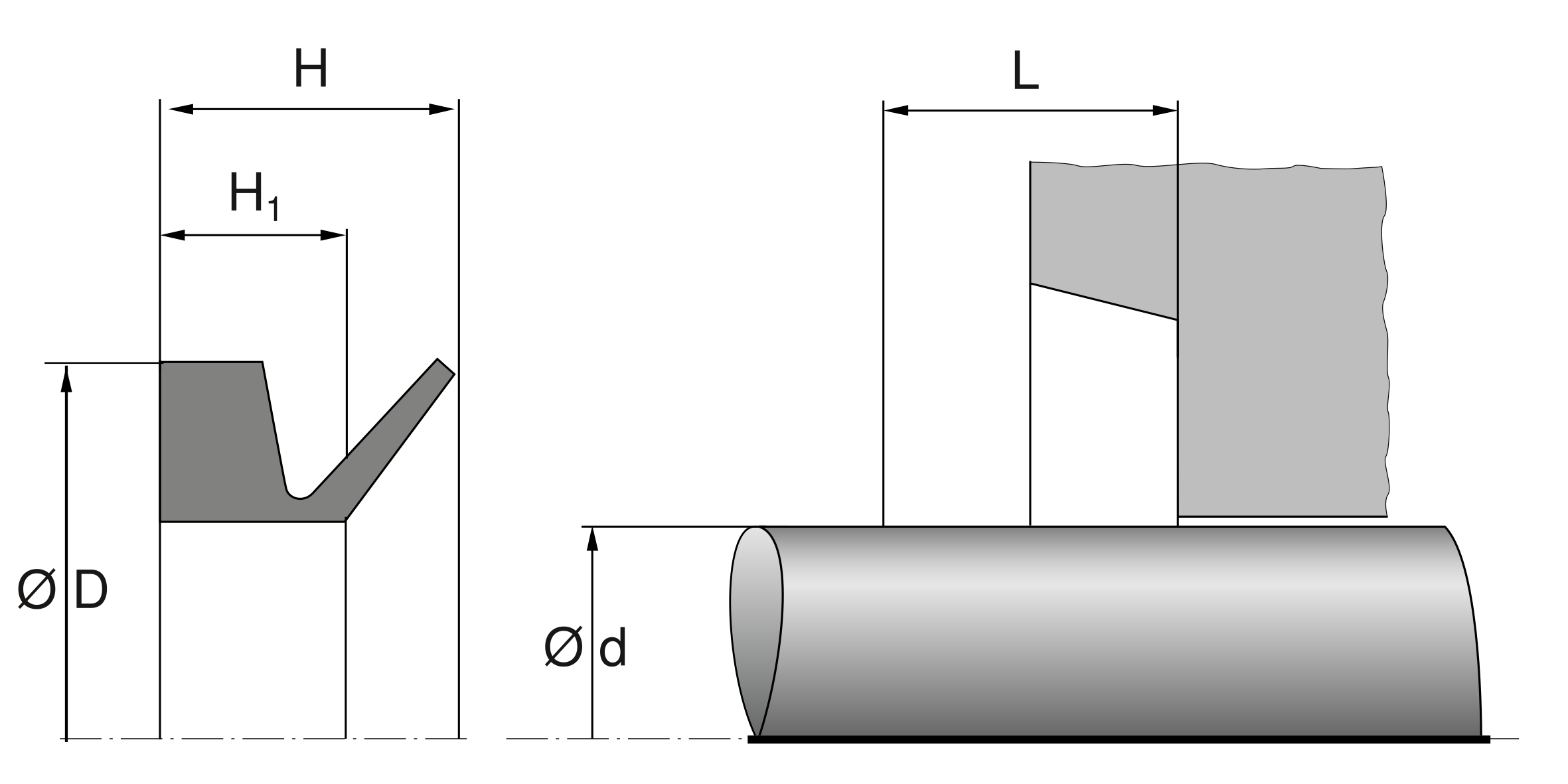 V-ring - VA-020 - Passend für Welle Ø 19-21 - 18x26x7,50 -  60 NBR NB603412  - Dichtomatik - 49432674 measurement