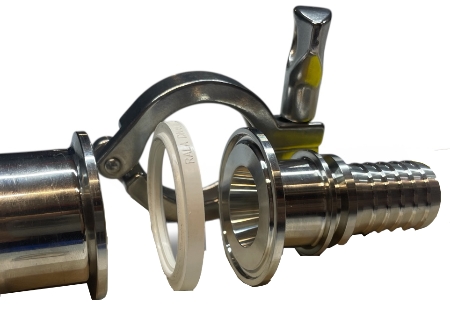 Tri Clamp Verschraubungen DIN32676