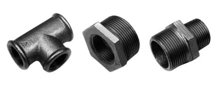 Draadfittingen Zwart