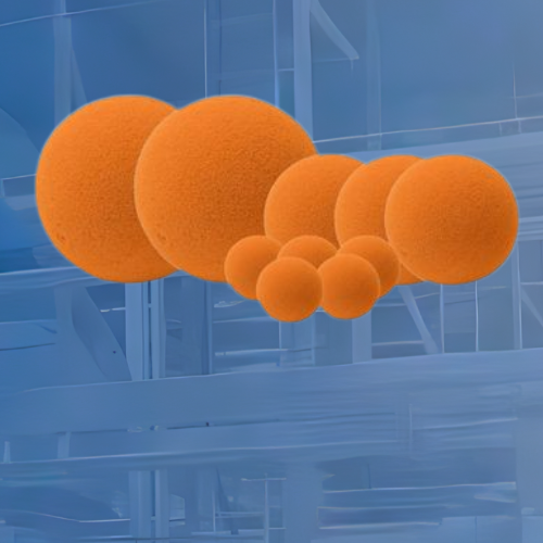 Sponge and cleaning balls