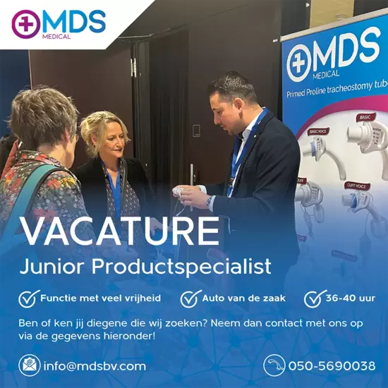 Vacature Junior Productspecialist medische hulpmiddelen