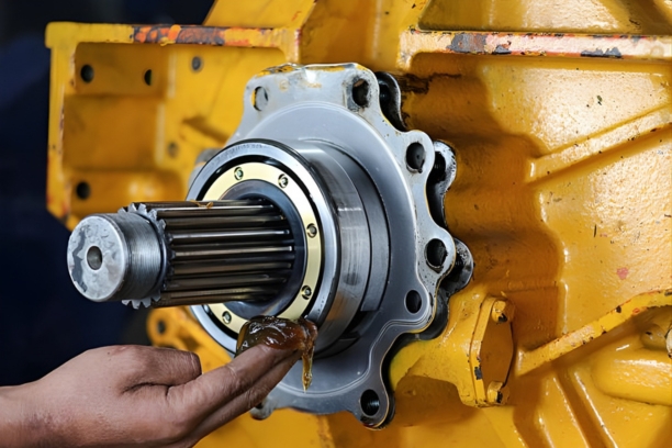 Oil Seal KG - Rotary shaft seal with dust lip gets lubricated