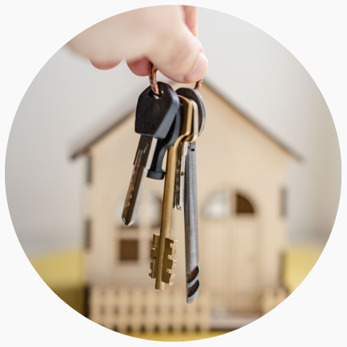 Sleutel nieuwe woning