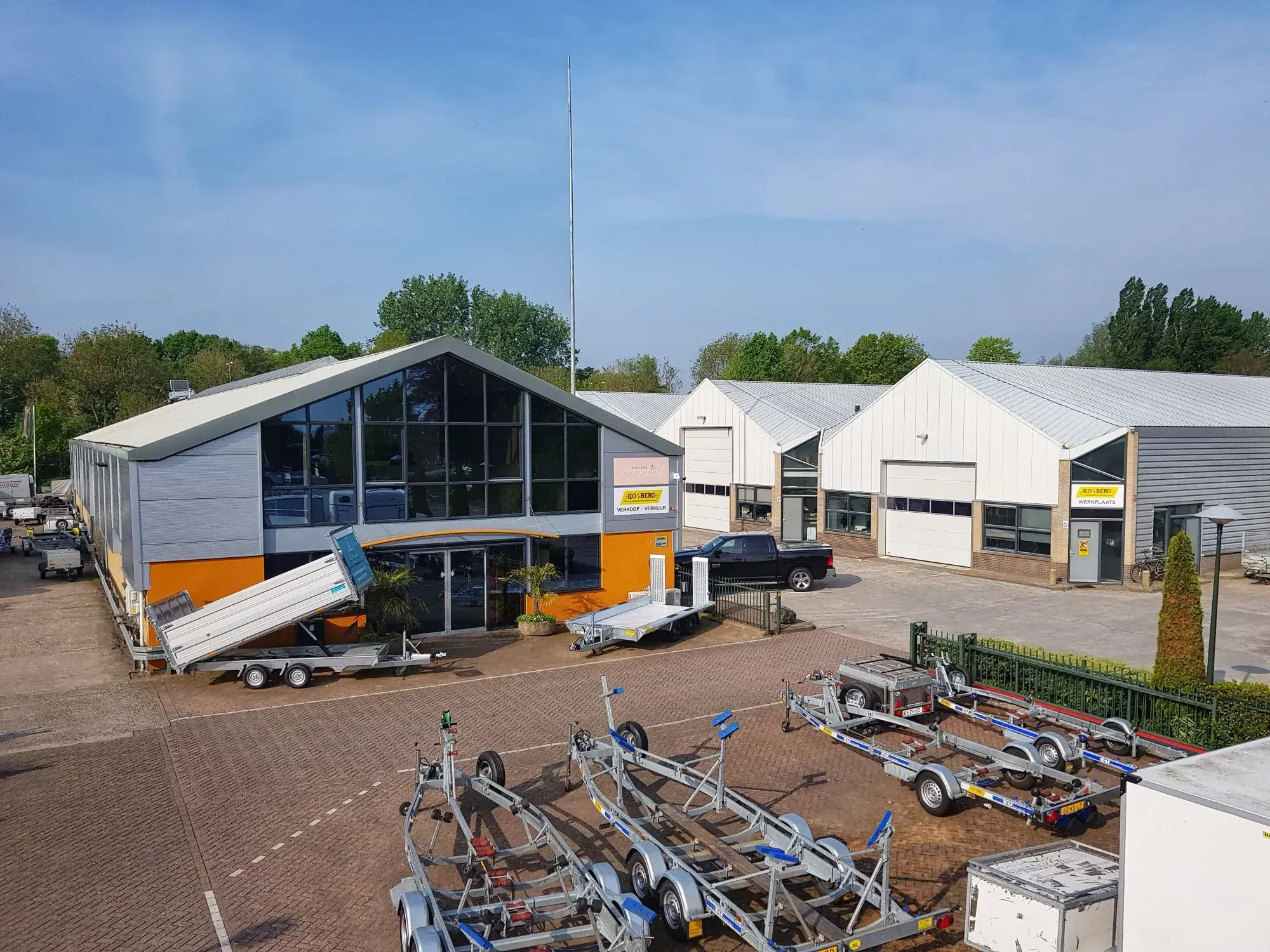 Ko vd Berg Aanhangwagens