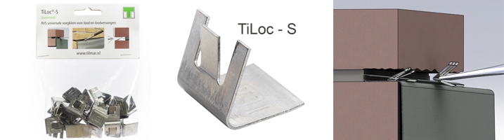 Snel en stabiel fixeren met TiLoc® en TiLoc-S® RVS voegklem