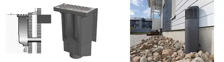 kookplaatafzuiging in keukens via de kruipruimte