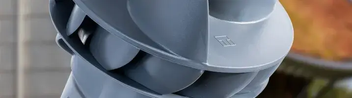 Sustainable green roof ventilation with Silairo, the new wind-driven fan