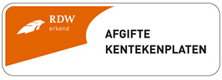 Afgifte kentekenplaten