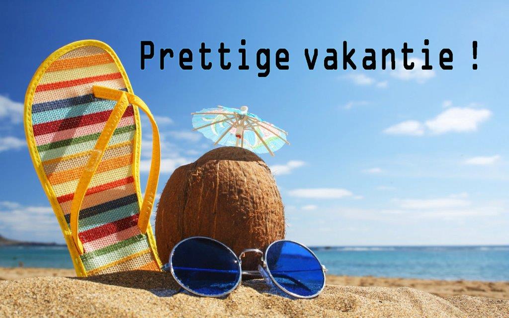 Aangepaste tijden zomervakantie