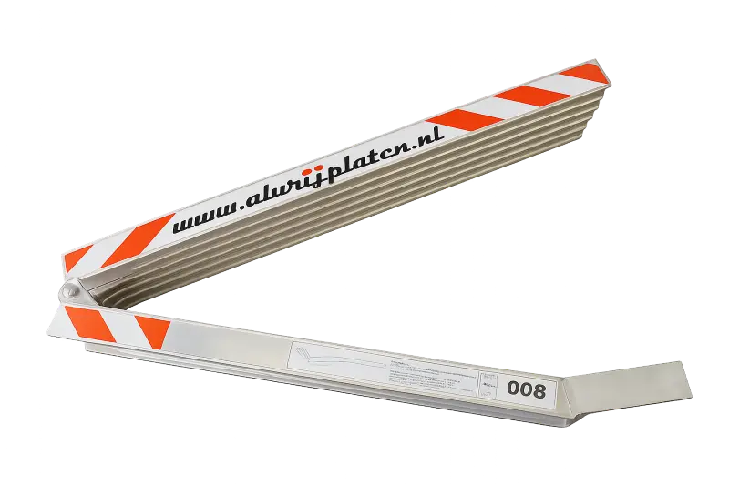 Inklapbare oprijplaten