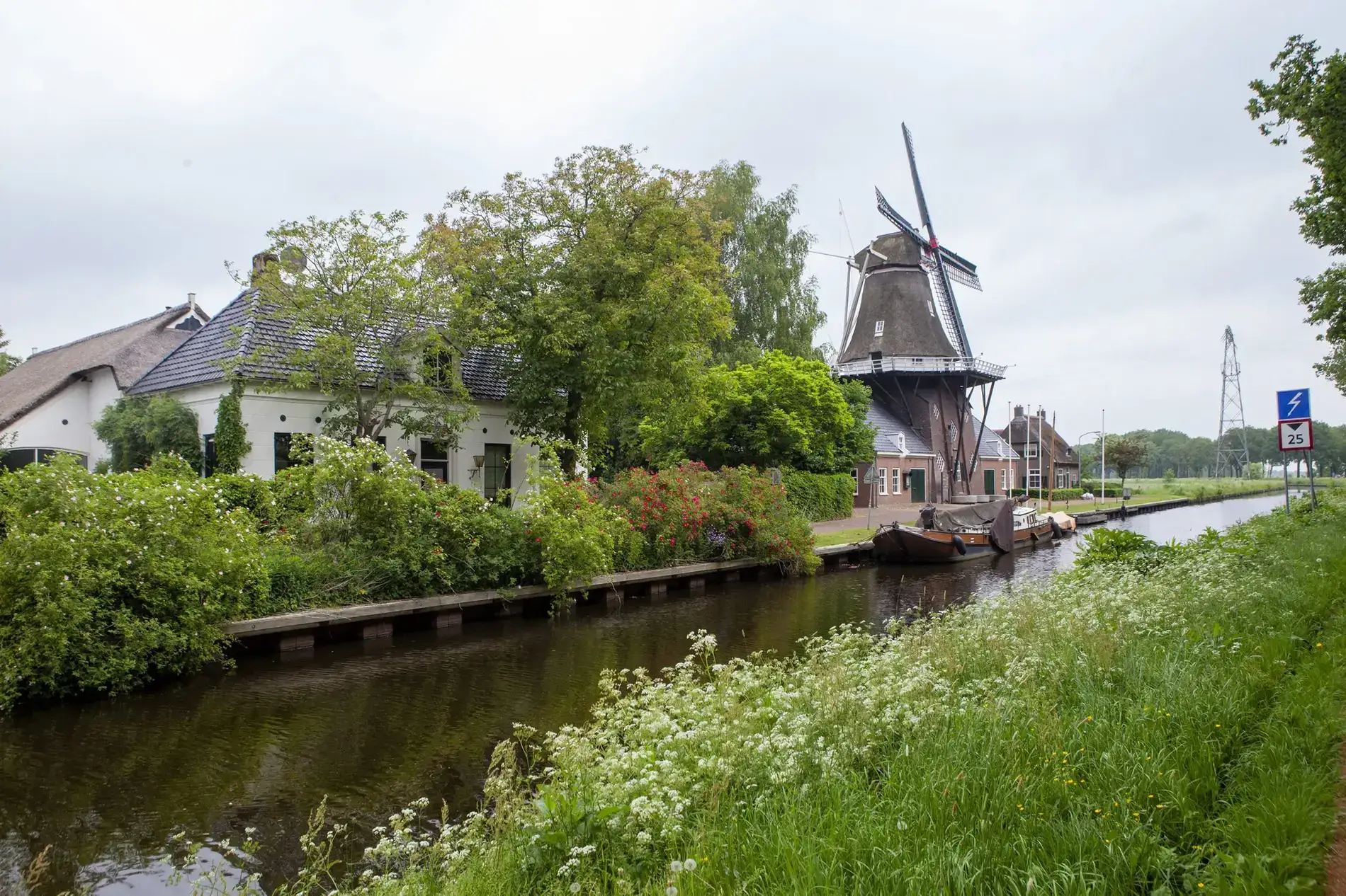 Havenkanaal Zuidlaren de wachter