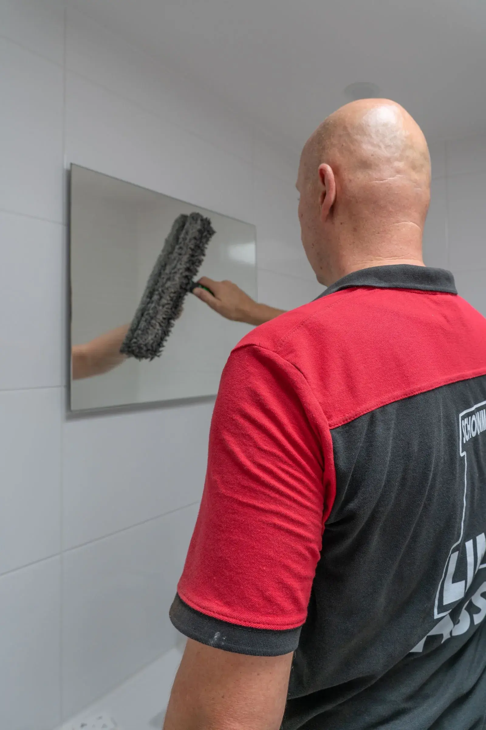 Bouwschoonmaak in actie