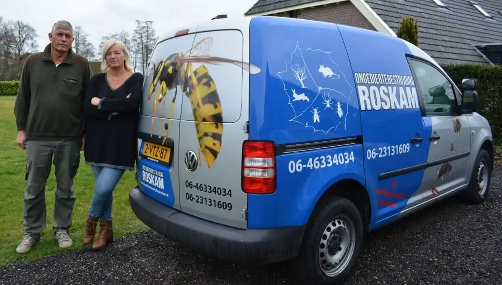 Roskam ongediertebestrijding team