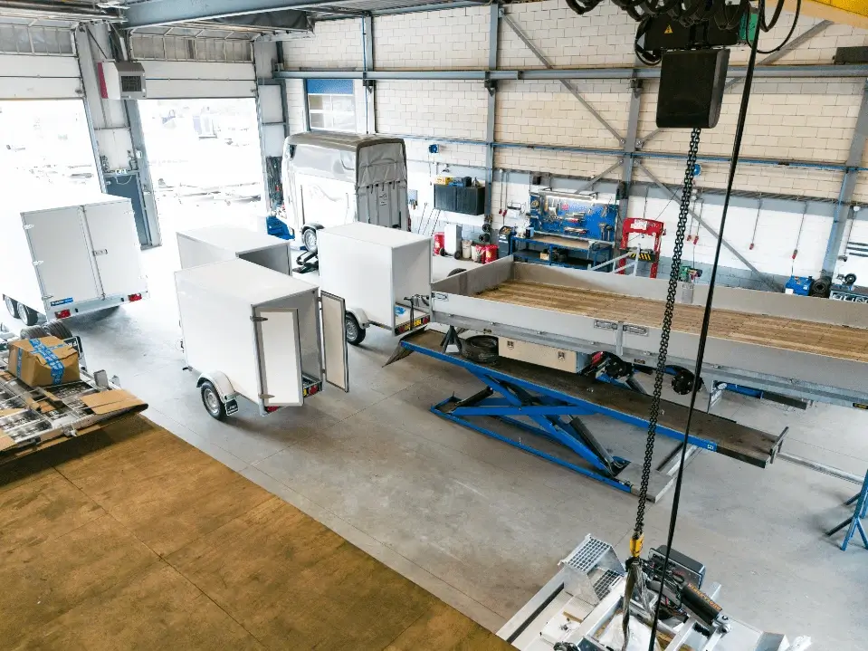 Fripaan aanhanger reparatie