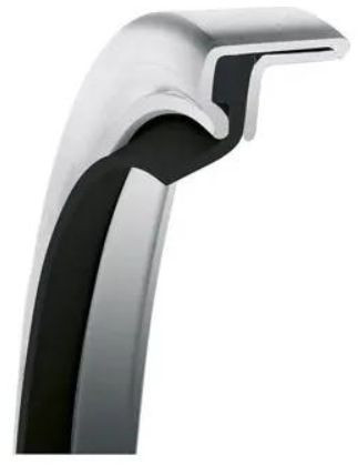 Garlock PS-Seal® 100x130x13 - MEC04-10620 - Rotary Shaft Seal - GYLON/PTFE - Reverse - 10 Bar - Black/Blue