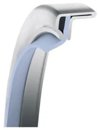 Garlock PS-Seal® 70x90x10 - MEC04-12104 - Rotary Shaft Seal - GYLON/PTFE - Reverse - 5 Bar - Blue