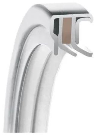 Garlock PS-Seal® 150x180x12 - MEC04-12257 - Rotary Shaft Seal - GYLON/PTFE - Tandem - 5 Bar - White/Blue