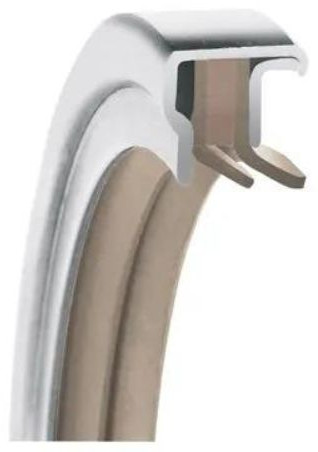 Garlock PS-Seal® 40x52x8 - MEC04-11767 - Rotary Shaft Seal - GYLON F/PTFE - Tandem - 5 Bar - Off White/Blue