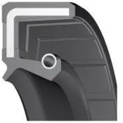 Oil Seal 35x55x8 - TC - EPDM - Black - OSS77774