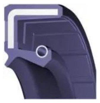 Oil Seal 50x72x12 - TC - NBR - Nitrile - Blue - OSS67008