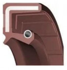 Oil Seal 40x55x10 - TC - NBR - Nitrile - Red - OSS79600 product image