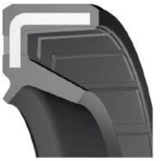 Oil Seal 4,8x15,5x5,5 - A13 - NBR - Nitrile - Black - OSS61346