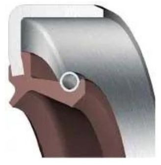 Oil Seal 38,1x60,32x9,52 TB FPM - Viton Brown OSS56632