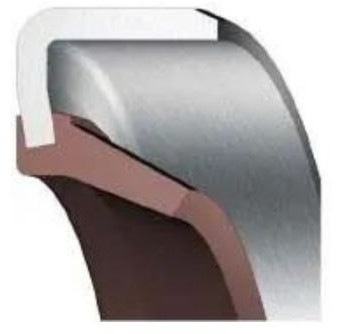 Oil Seal 15,2x28x4 OS-B12 FPM - Viton Brown OSS51440