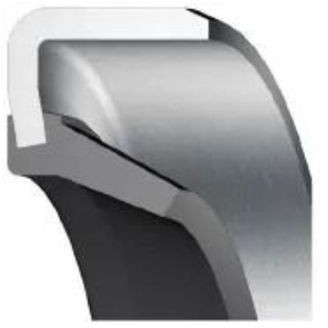 Oil Seal 13x19x5 - B12 - NBR - Nitrile - Black - OSS43373