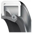 Oil Seal 20x35x10 - SA - NBR - Nitrile - Black - OSS41847 product image