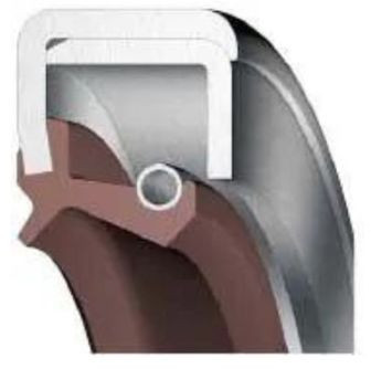 Oil Seal 110x128x9 - TA - FKM - Viton® - Brown - OSS47018