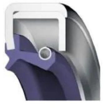 Oil Seal 62x80x10 - TA - NBR - Nitrile - Blue - OSS46161