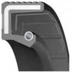 Oil Seal 12x20x5,5 - G10 - NBR - Nitrile - Black - OSS74367 product image