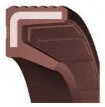 Oil Seal 90x105x5 - VC - FKM - Viton® - Brown - OSS76484