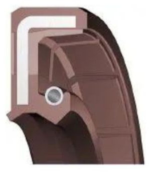 Oil Seal 33x50x7 TCN FPM - Viton Brown OSS73986