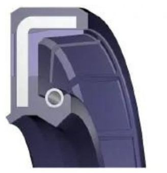 Oil Seal 6x16x7 - TCN - NBR - Nitrile - Blue - OSS73951