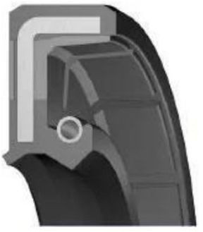 Oil Seal 18x34,6x6 - TCN - NBR - Nitrile - Black - OSS74786