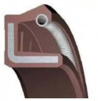 Oil Seal 254x230x10 - O18 - FKM - Viton® - Brown - OSS77178 product image
