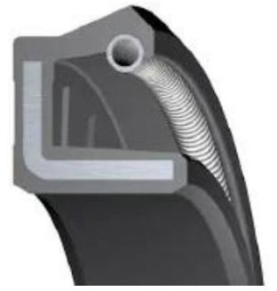 Oil Seal 140x120x13 - O18 - NBR - Nitrile - Black - OSS77152