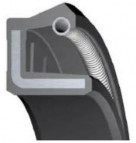 Oil Seal 100x68x10 - O18 - NBR - Nitrile - Black - OSS77134 product image