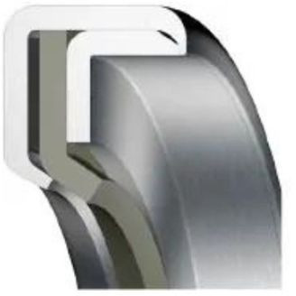 Oil Seal 90x106,5x8 - PA31 - PTFE - Black - OSS71842