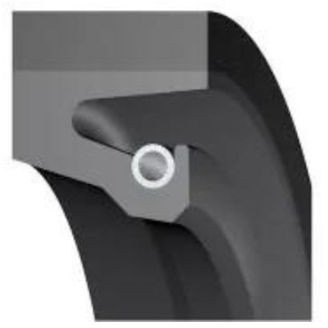 Oil Seal 310x350x20 - Q10 - NBR - Nitrile - Black - OSS71366