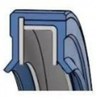 Domsel Oil Seal AC - 15 x 32 x 7 - NBR - Nitrile - Steel - Black - OSS57493 product image