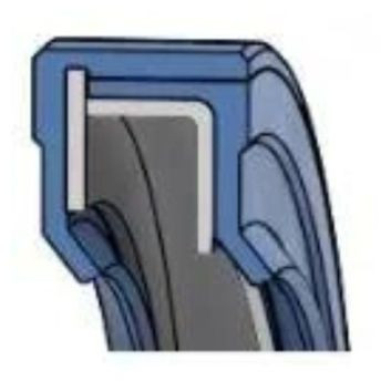 Domsel Oil Seal BC - 12 x 26 x 7 - NBR - Nitrile - SS-304 - Black - OSS48990