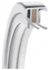 Garlock PS-Seal® 16x30x8 - MEC04-13287 - Rotary Shaft Seal - GYLON/PTFE - Dual Tandem / Reverse - 5 Bar - White/Blue product image