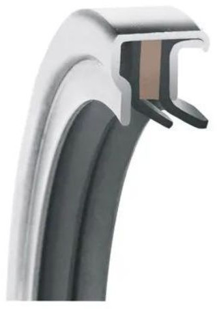 Garlock PS-Seal® 30x47x10 - MEC14-10192 - Rotary Shaft Seal - GYLON/PTFE - Tandem - BR/White