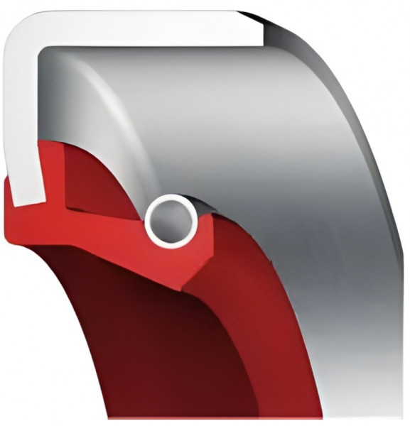 Oil Seal 160x190x15 - SB - VMQ - Silicone - Red - OSS59775